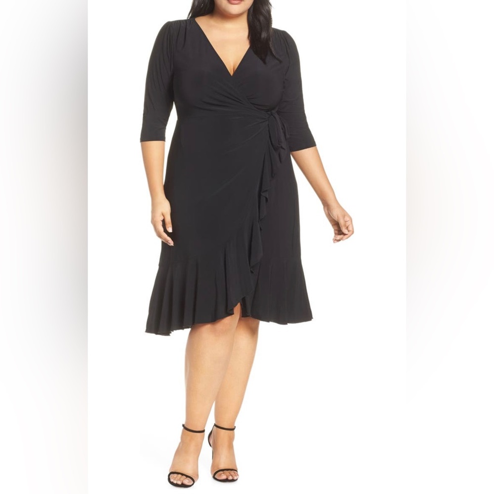 Kiyonna Whimsy Wrap Dress